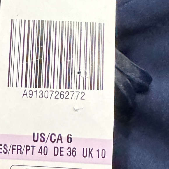 LE SUIT Collarless Dress Suit, navy blue size 6 new, women’s dress - Picture 8 of 9